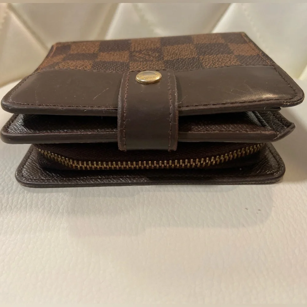 Louis Vuitton Damier Ebene Compact Wallet
